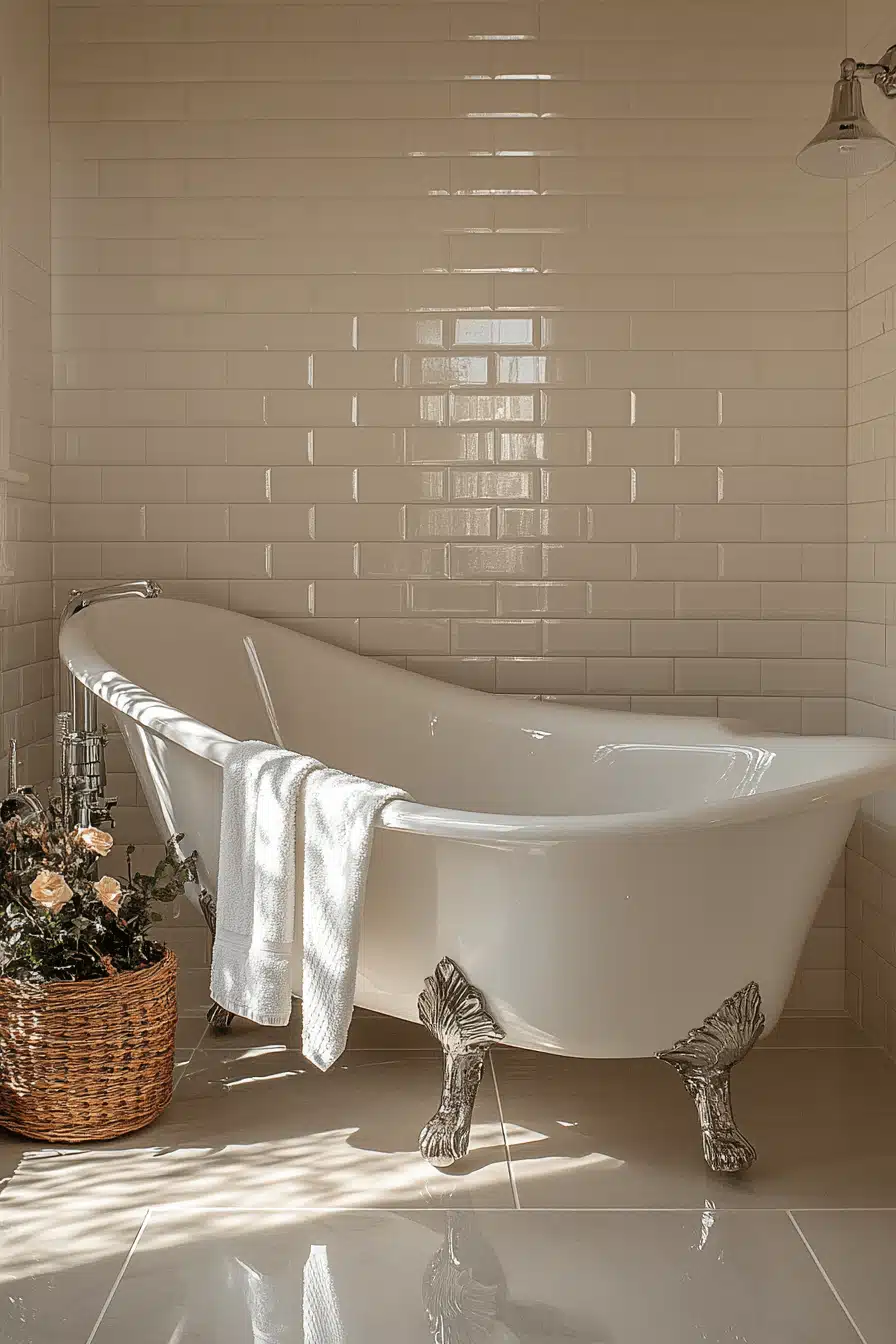 modern victorian bathroom