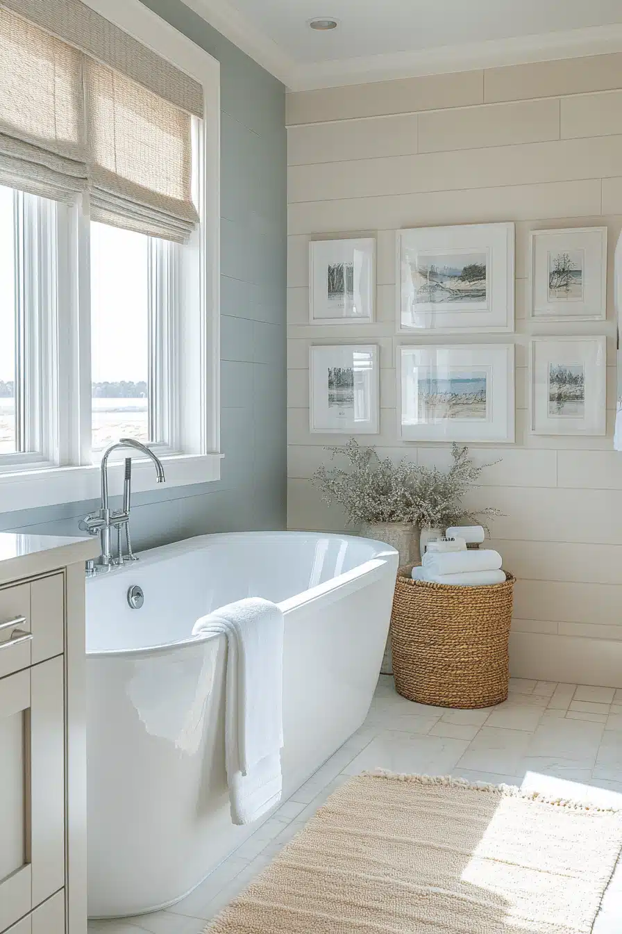 tropical bathroom