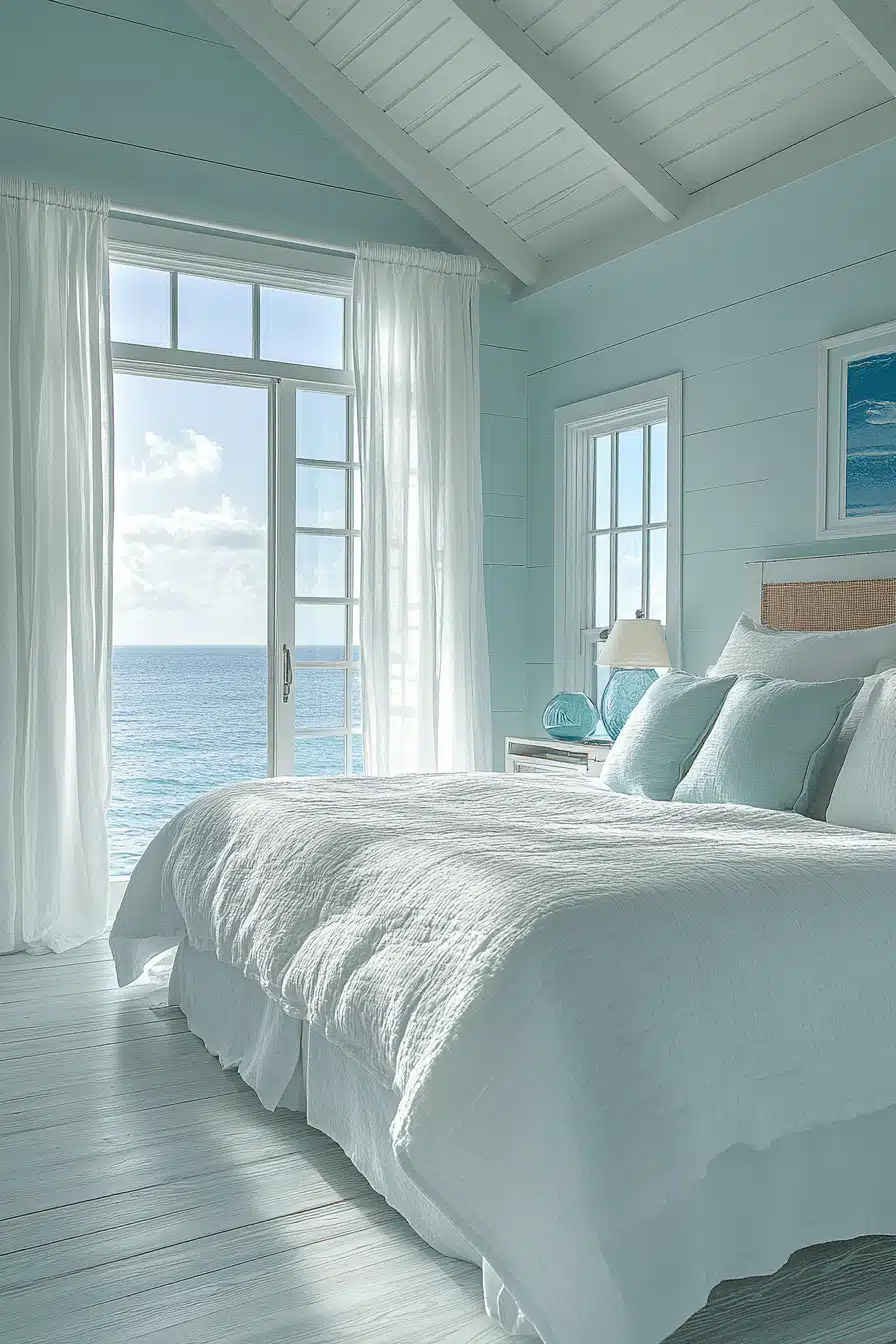 coastal cottage bedroom