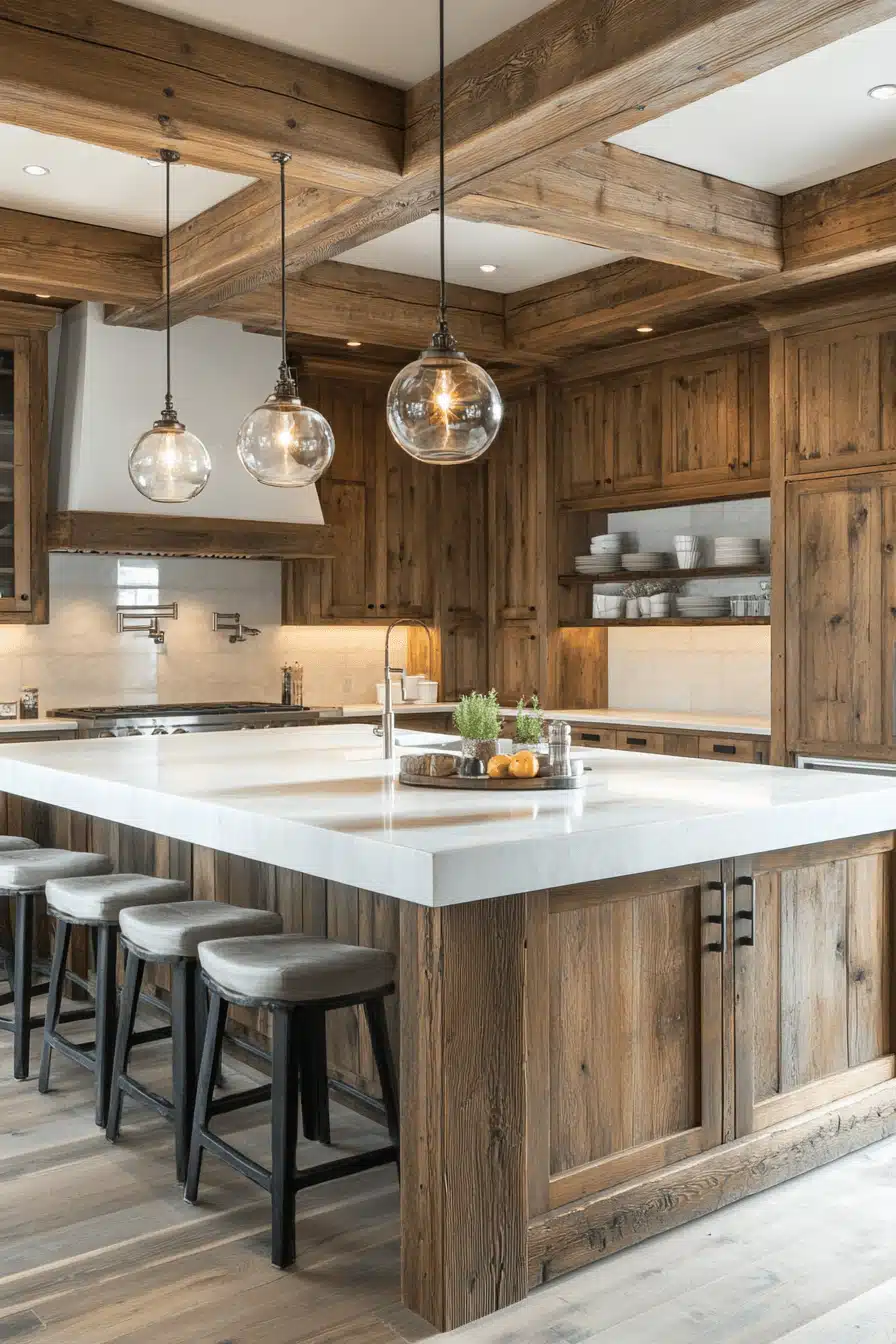 modern vintage kitchen