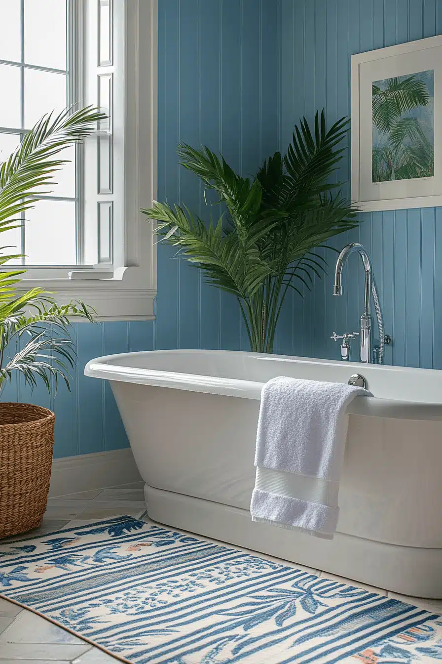 coastal cottage bathroom