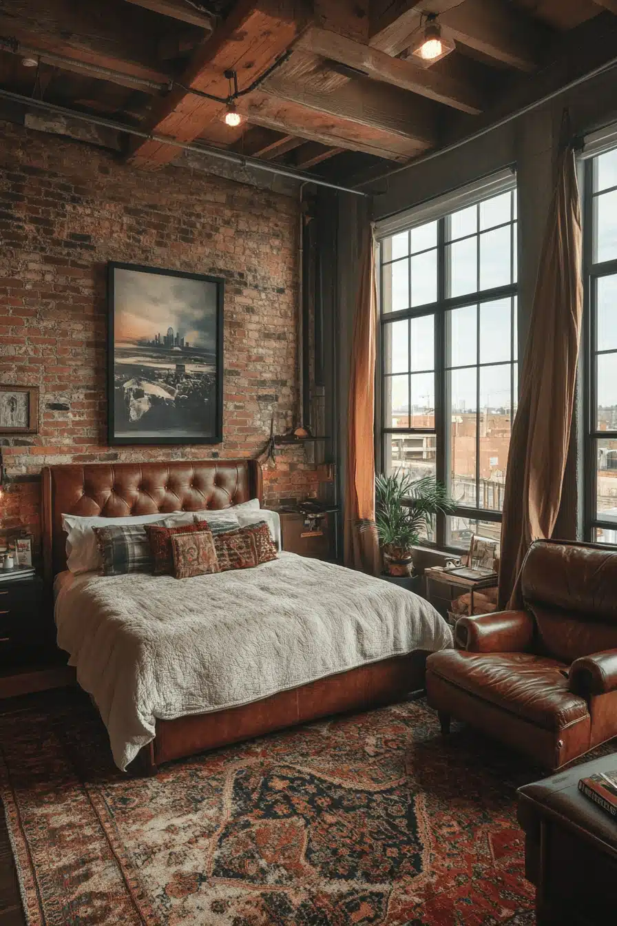 View of 30 Loft Living Room Ideas to Make Your High Ceilings Cozy