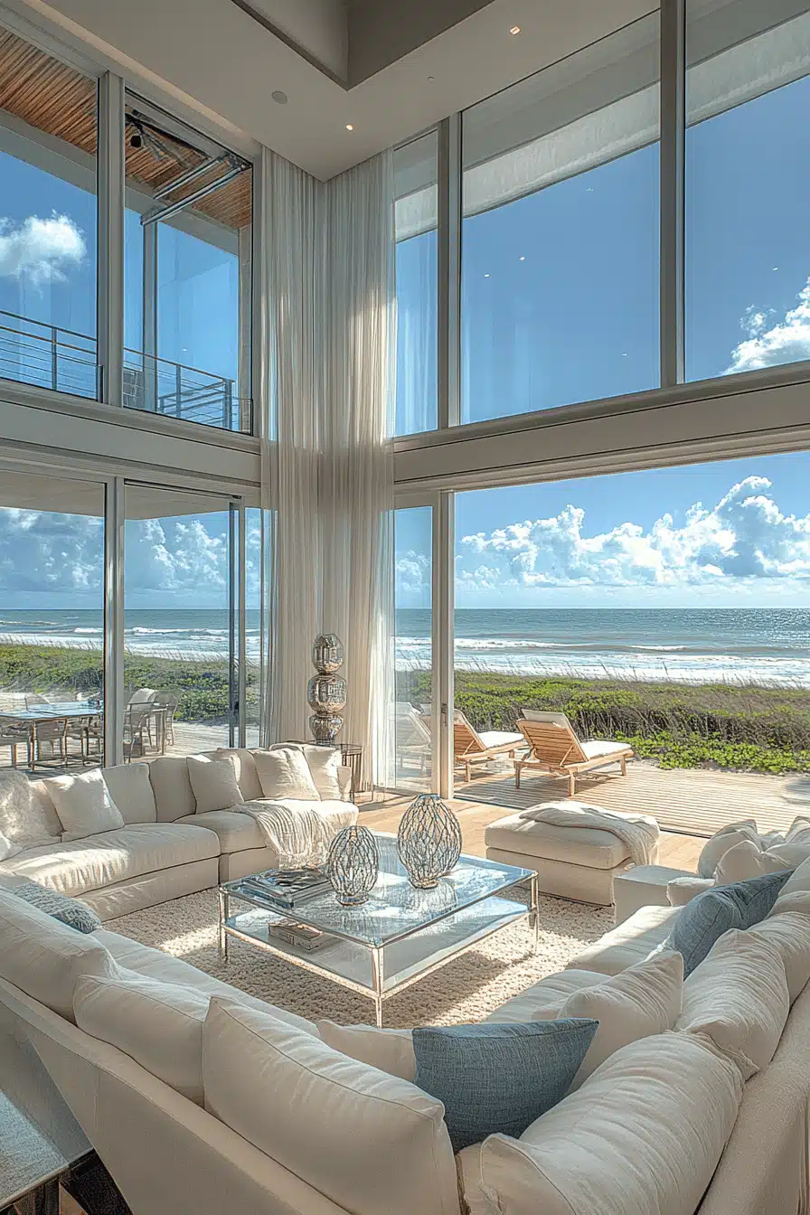coastal cottage living room