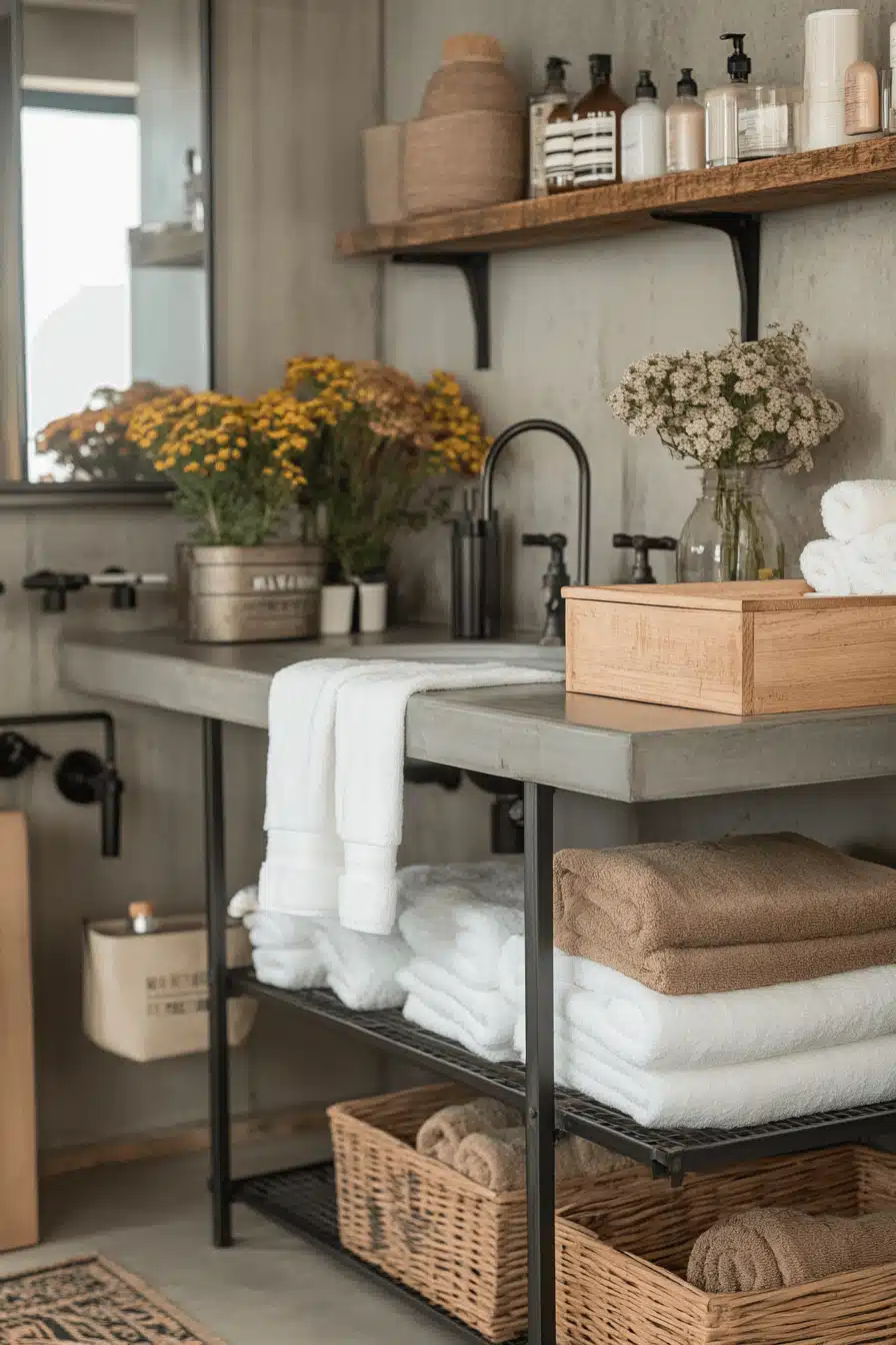 industrial bathroom ideas