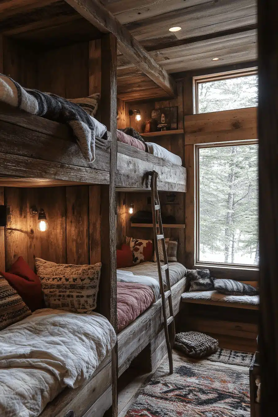 29 Old Cabin Interior Bedroom Decor Ideas for Peaceful Nights - My ...