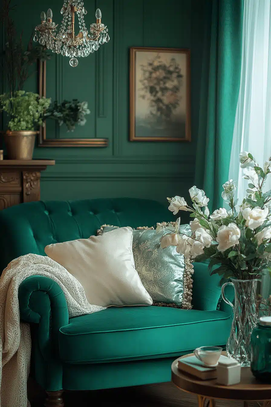 modern victorian bedroom