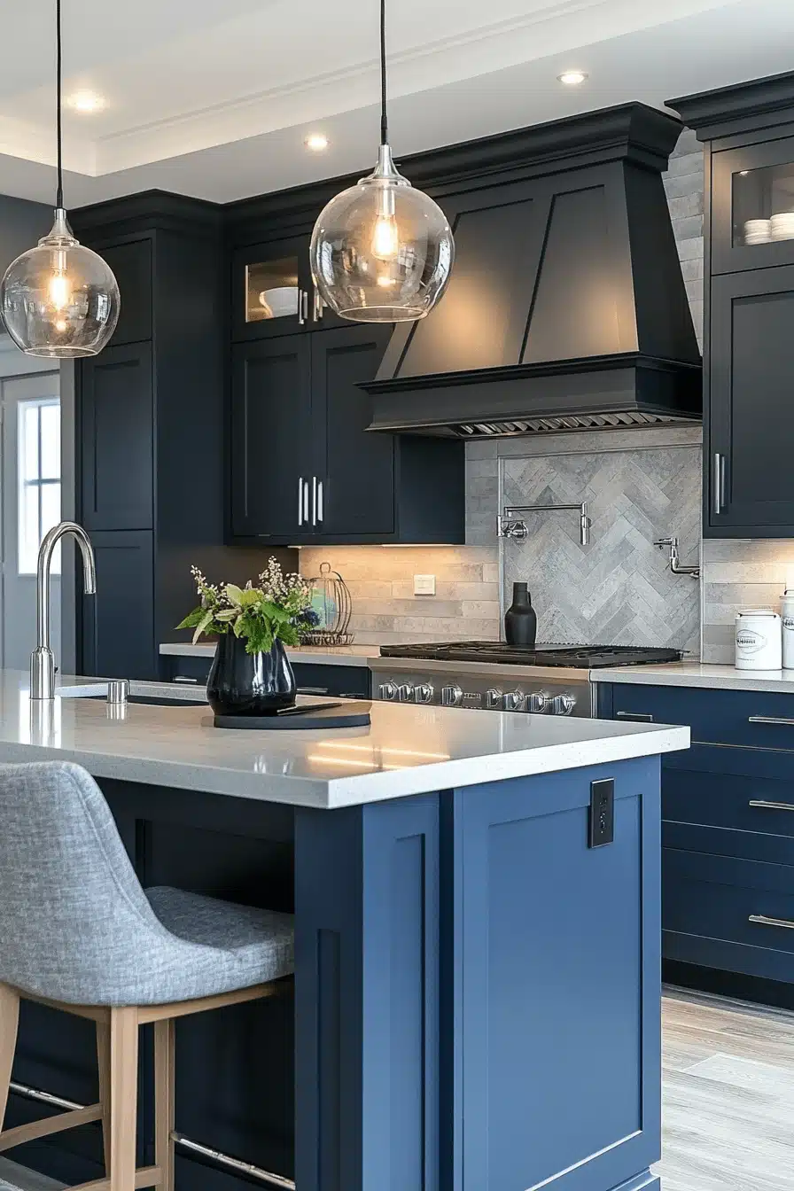 dark kitchen aesthetic