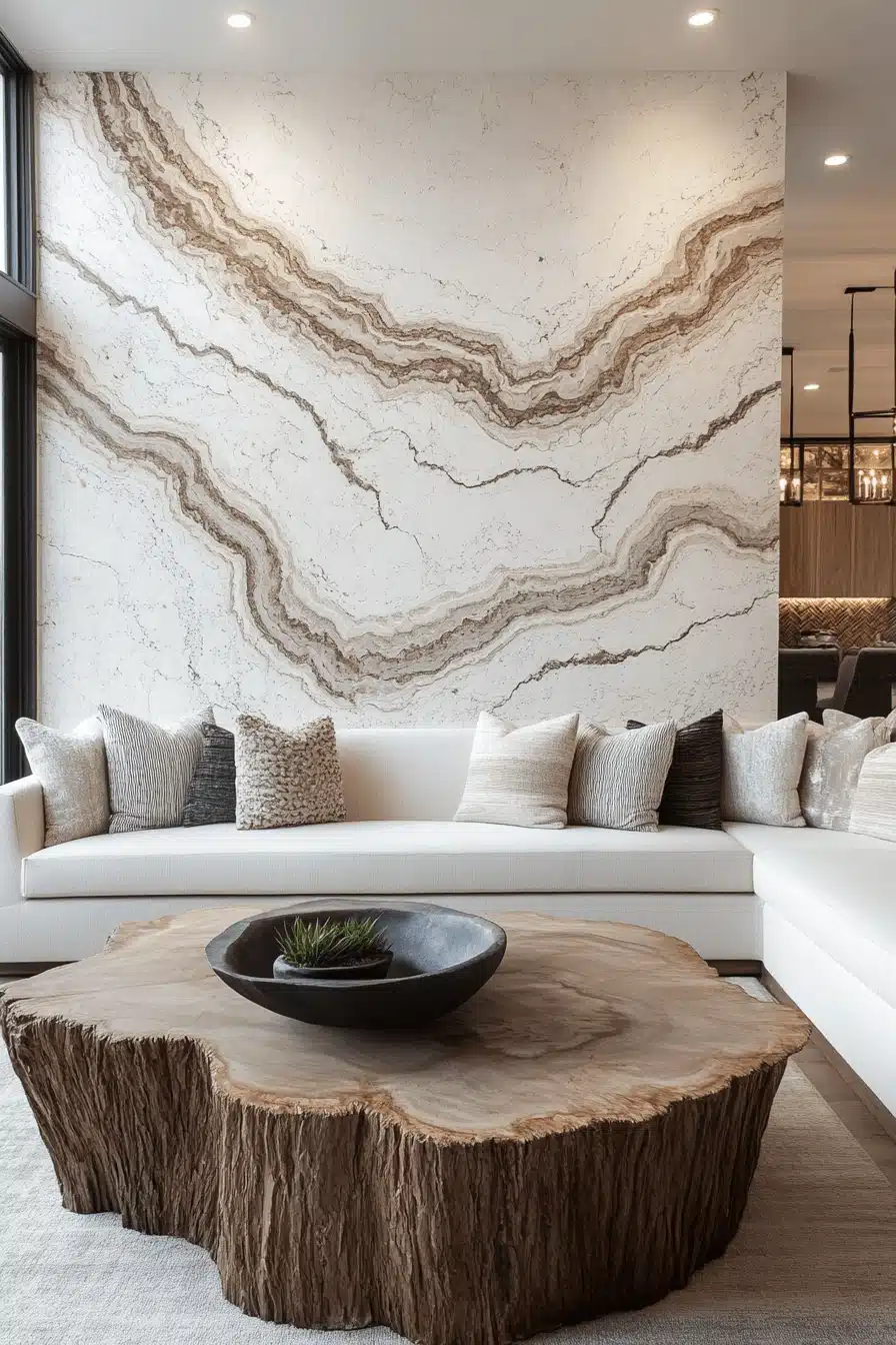 stone wall interior