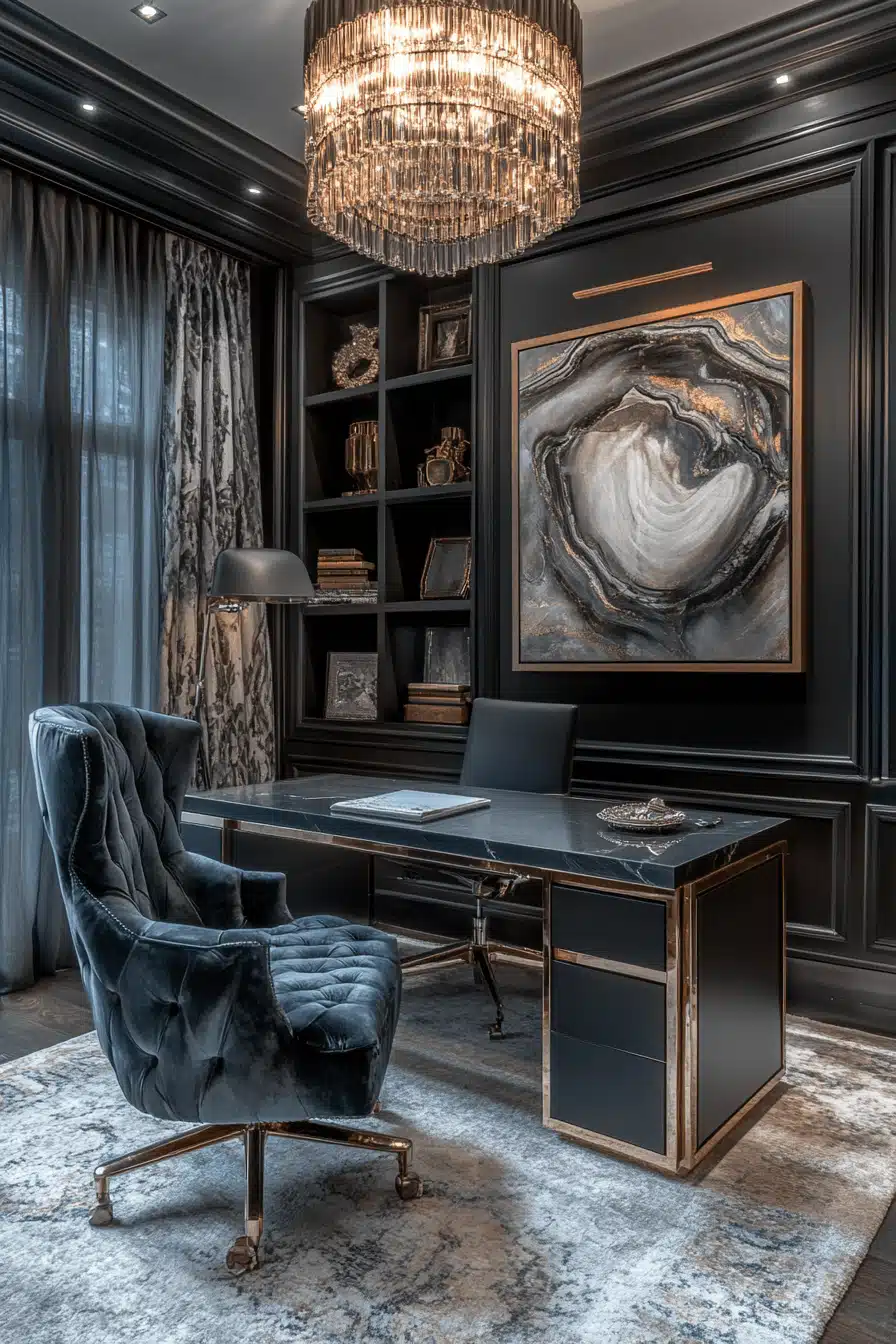 modern vintage interior