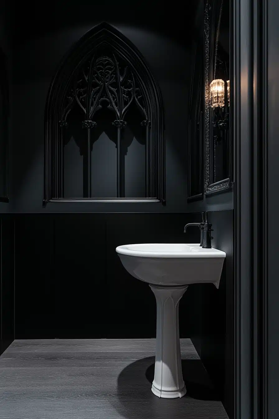 modern victorian bathroom