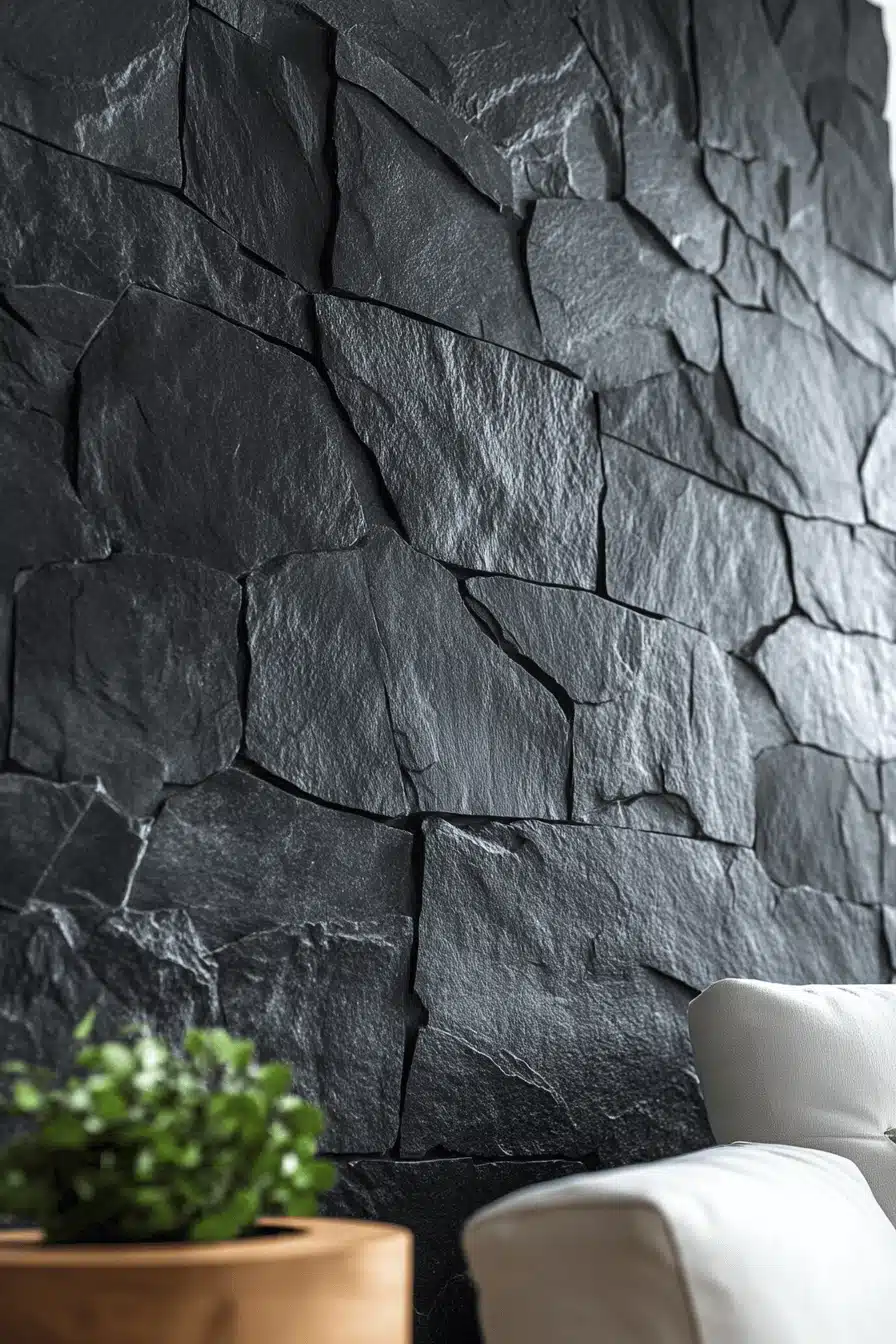stone wall interior