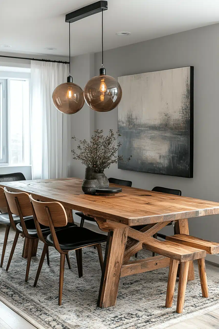 japandi dining room