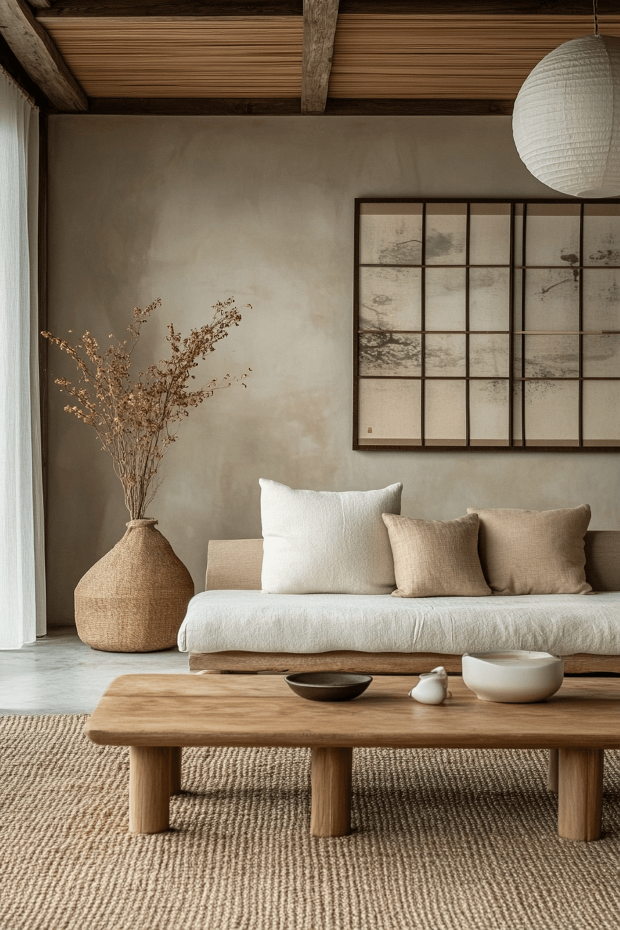 japandi living room