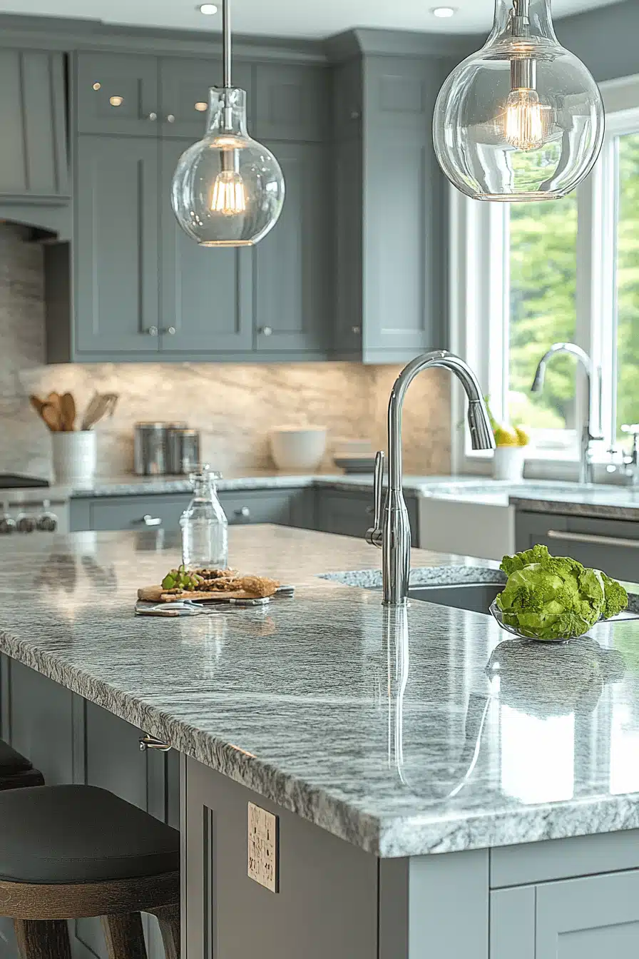 grey kitchen