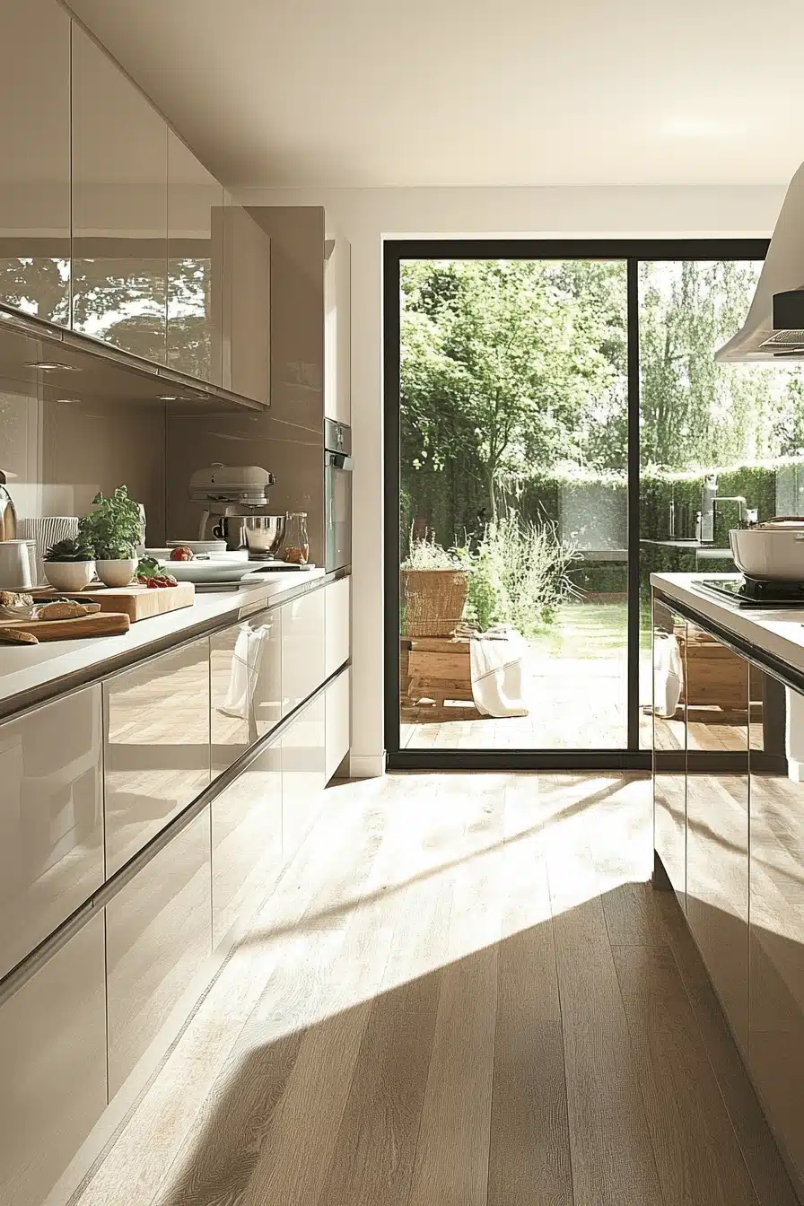 light taupe kitchen cabinets
