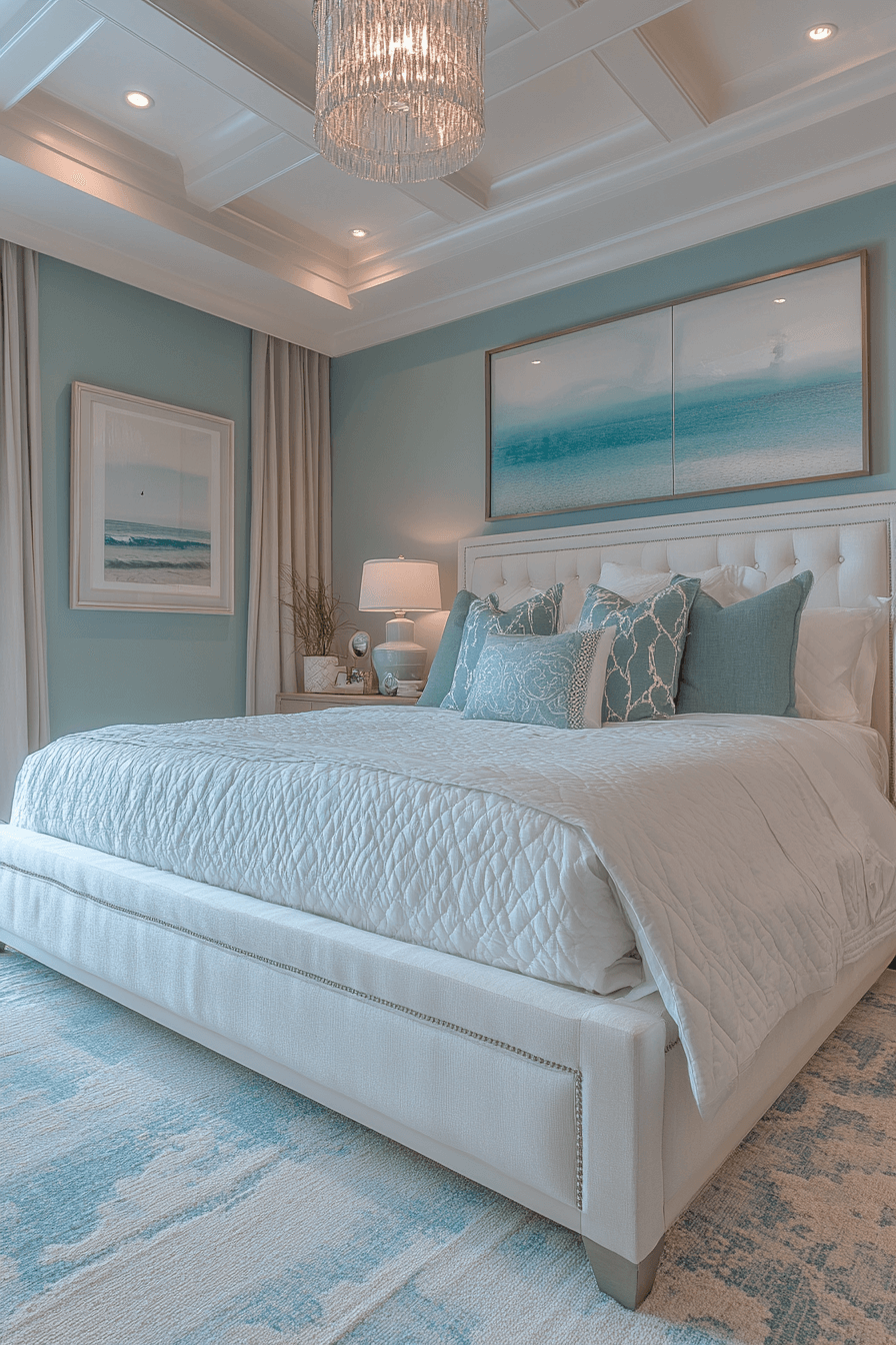 coastal master bed