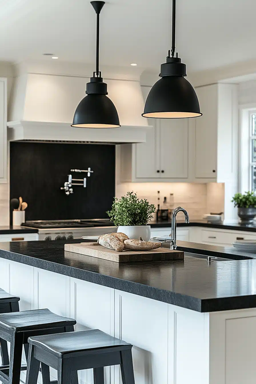 black and white kitchen ideas