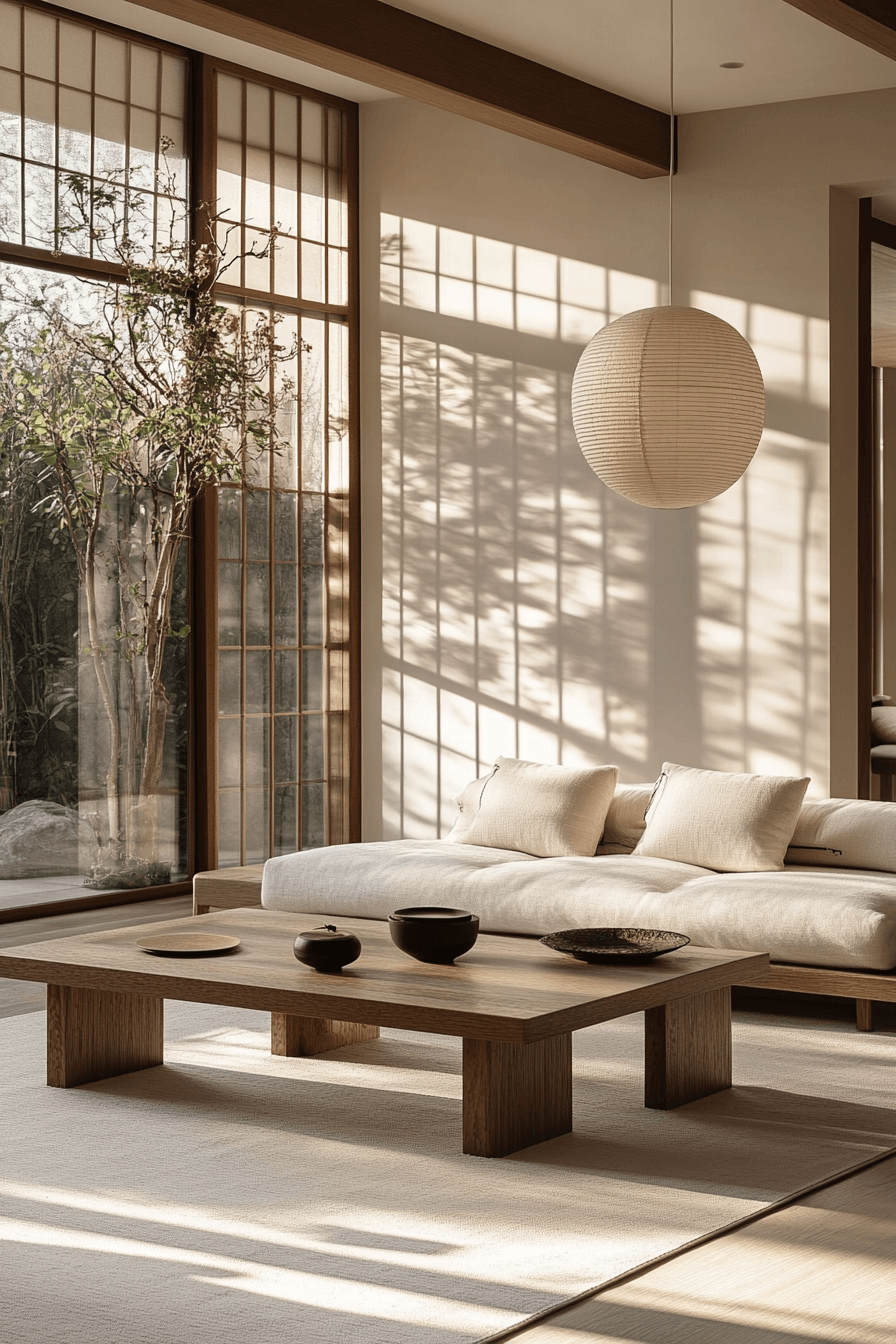 japandi living room