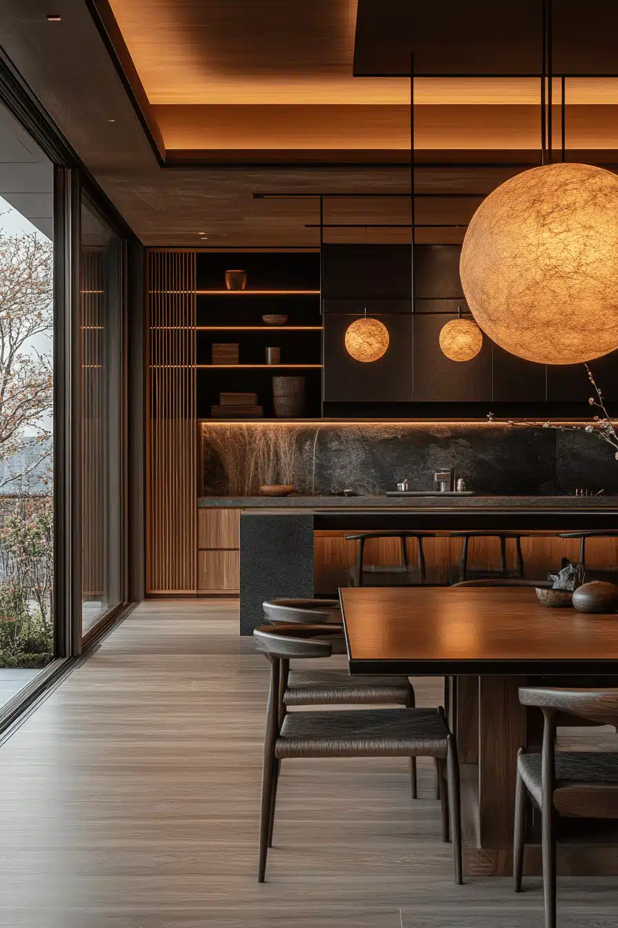 japandi dining room