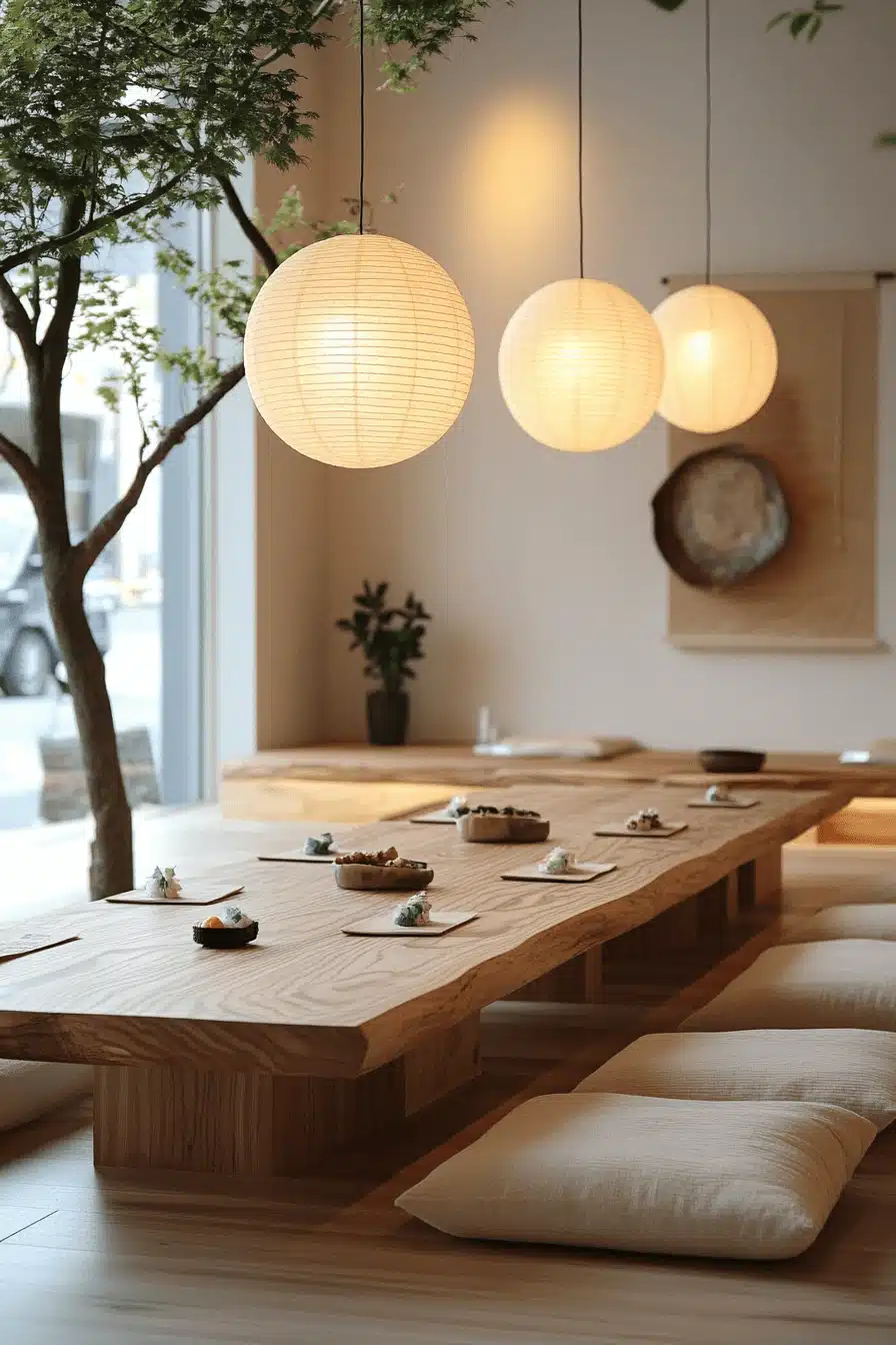 japandi dining room