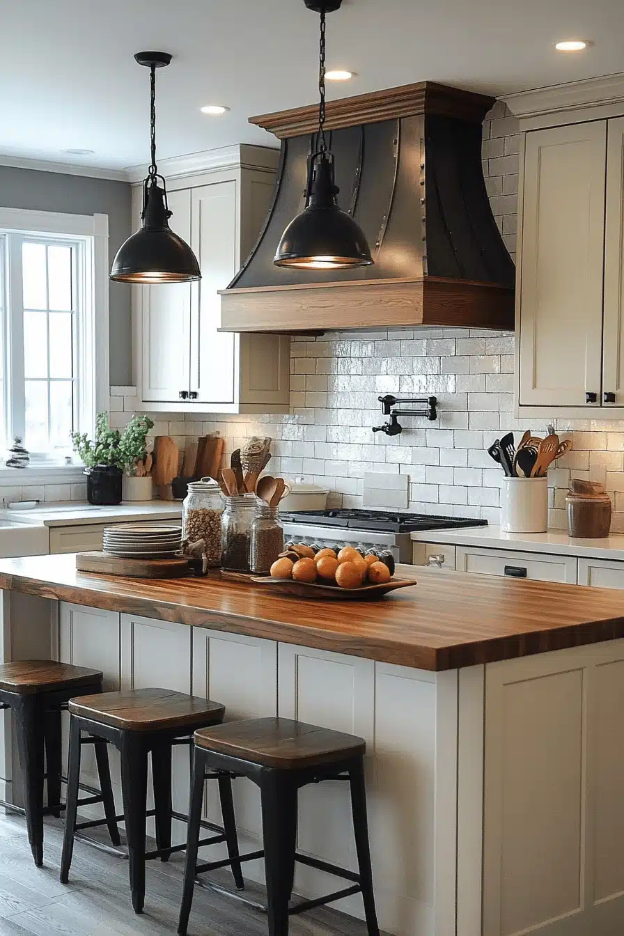 farmhouse kitchen cabinets