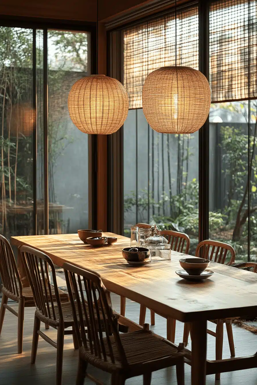 japandi dining room