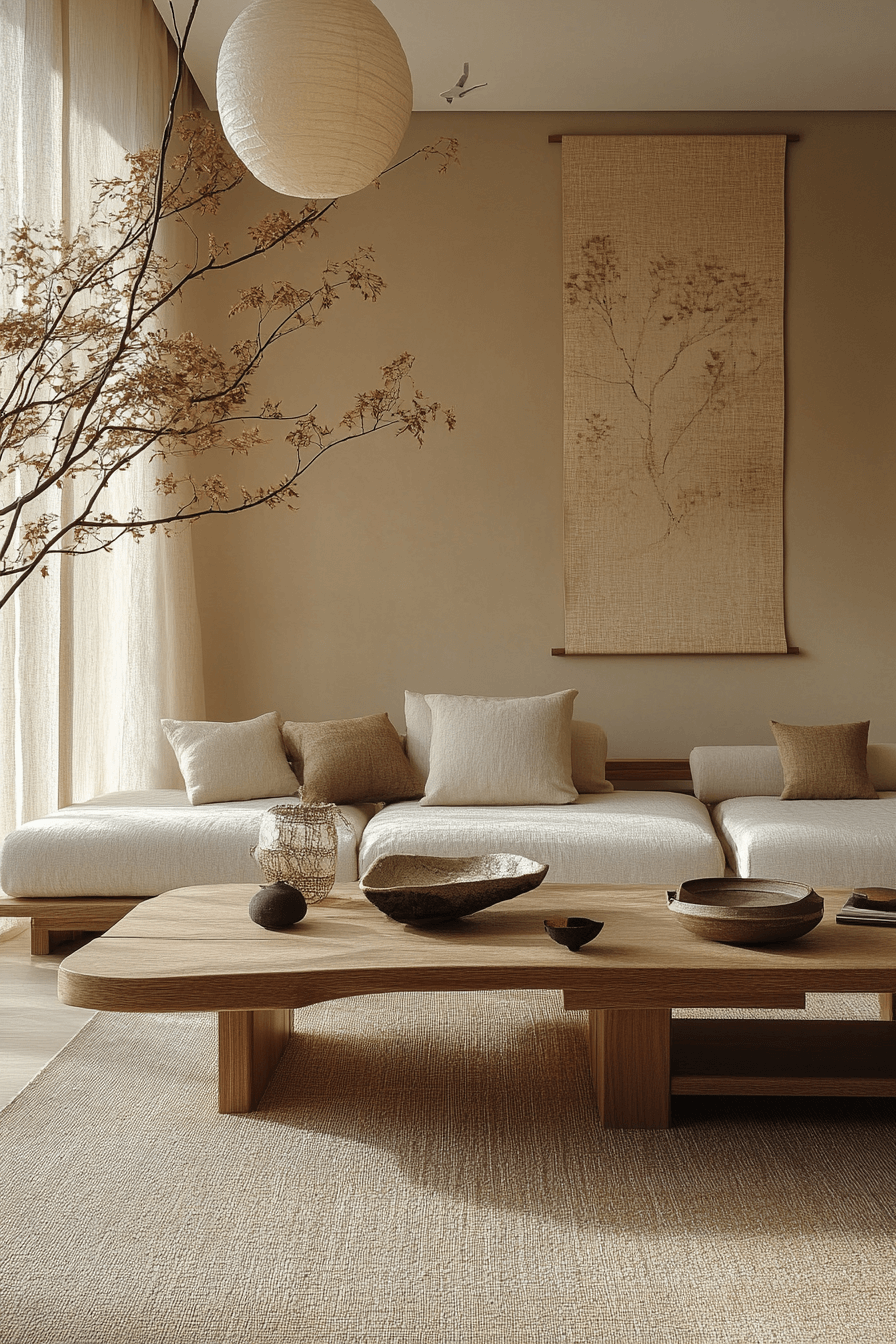 japandi living room