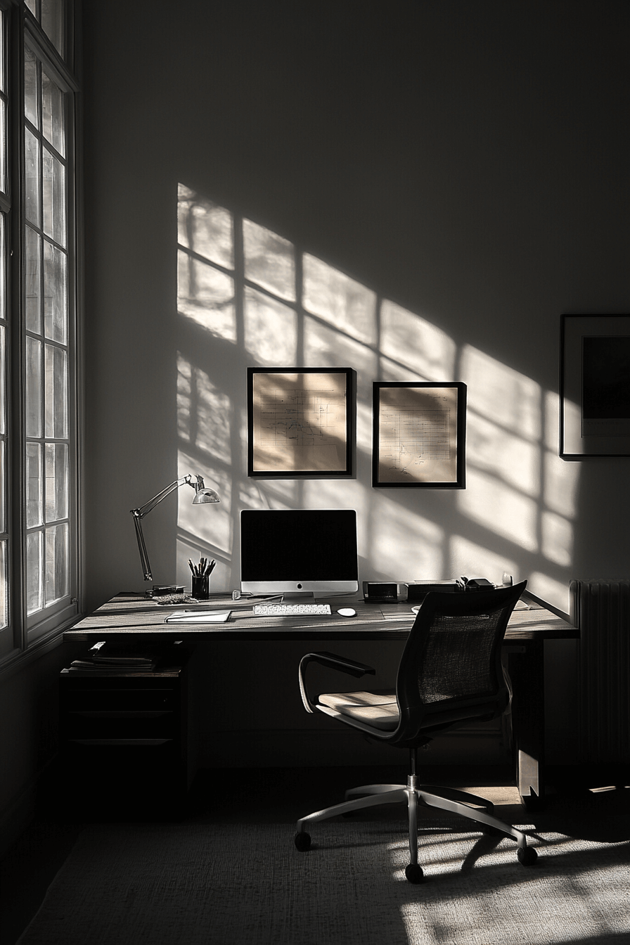japandi home office