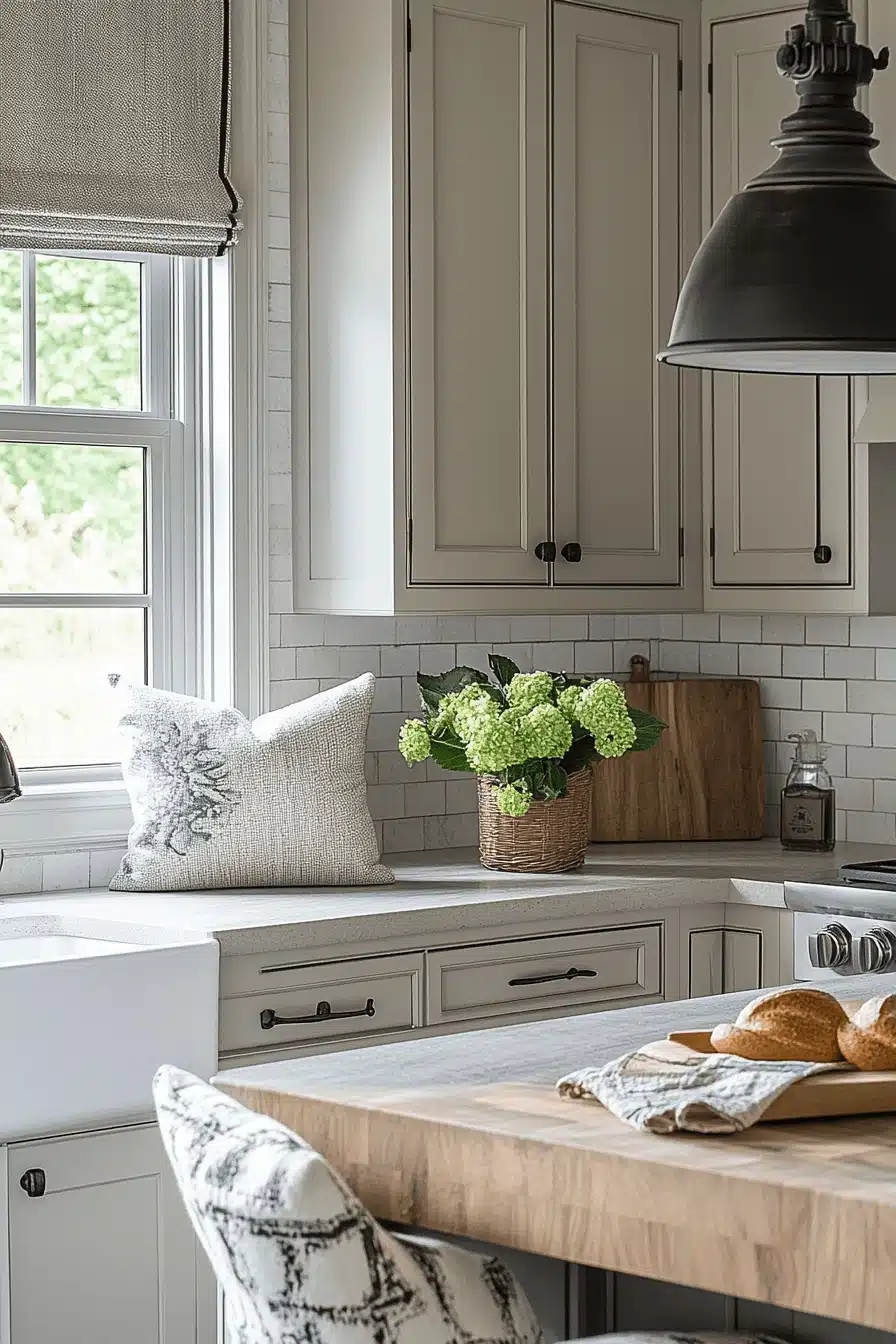 light taupe kitchen cabinets