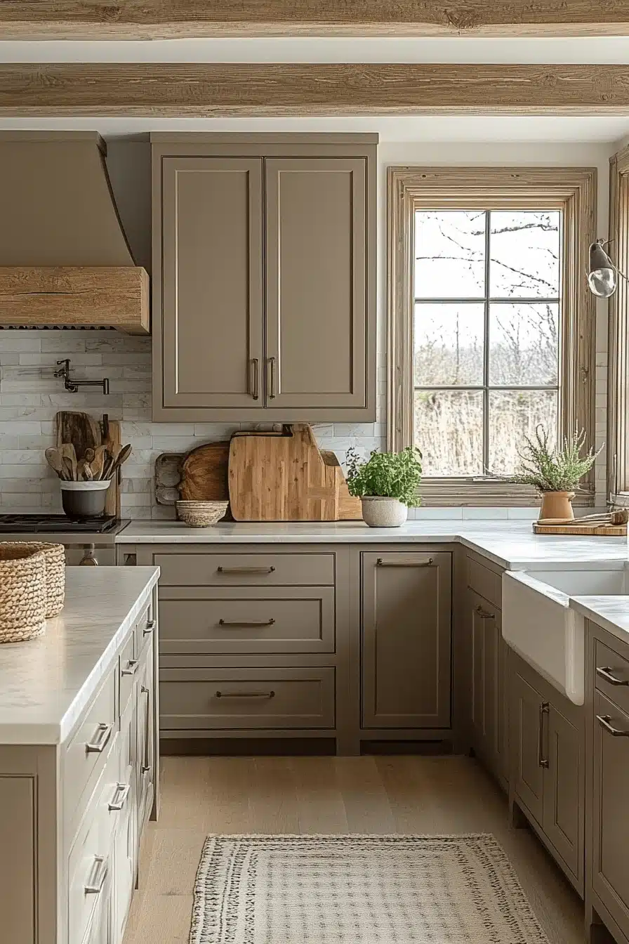 farmhouse kitchen cabinets
