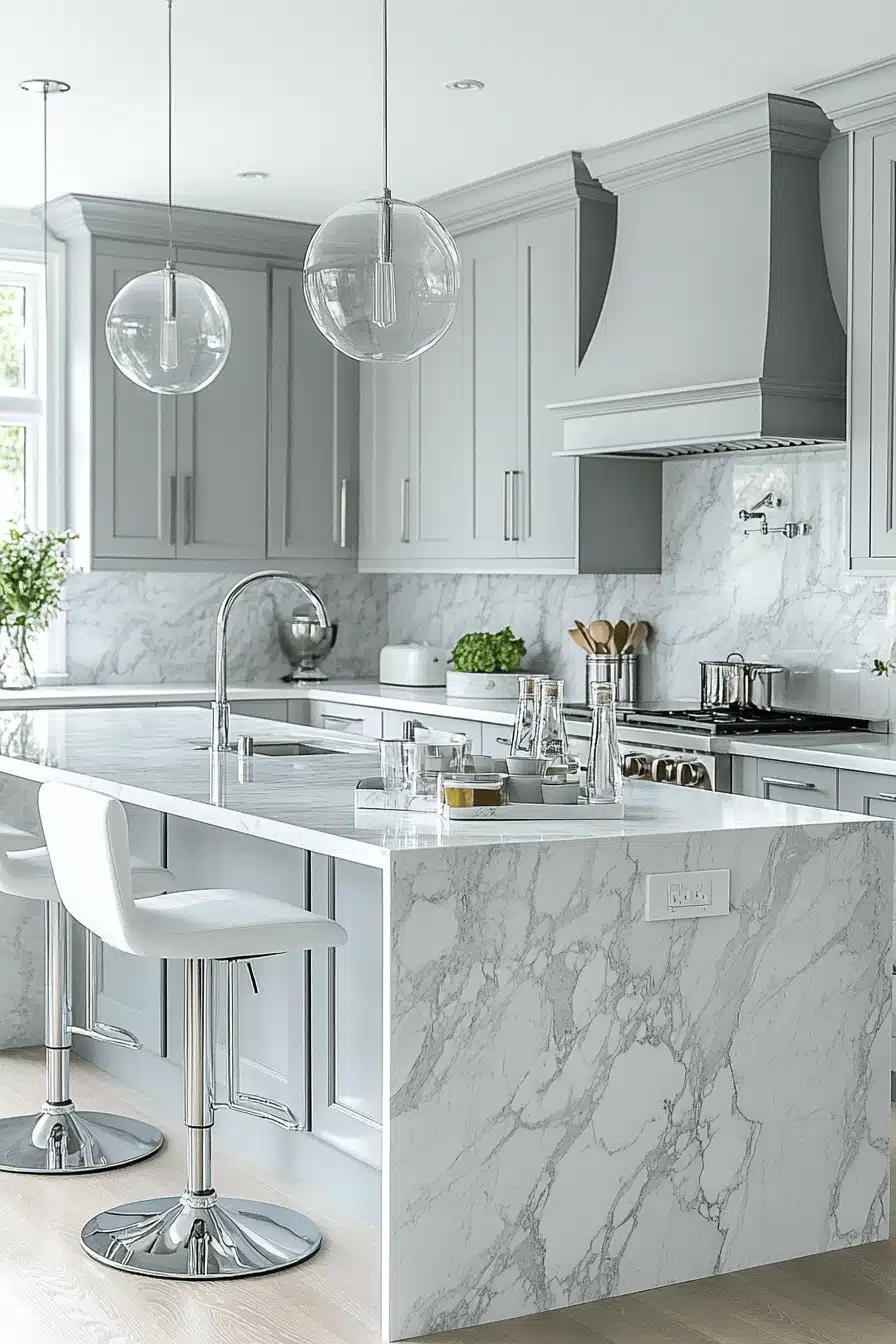 grey kitchen