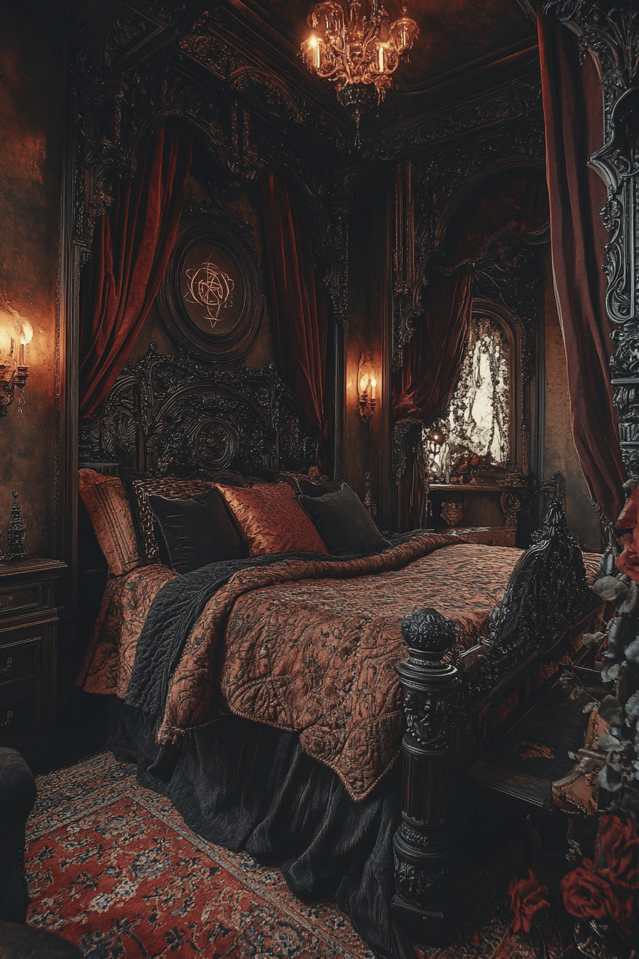 whimsigoth bedroom