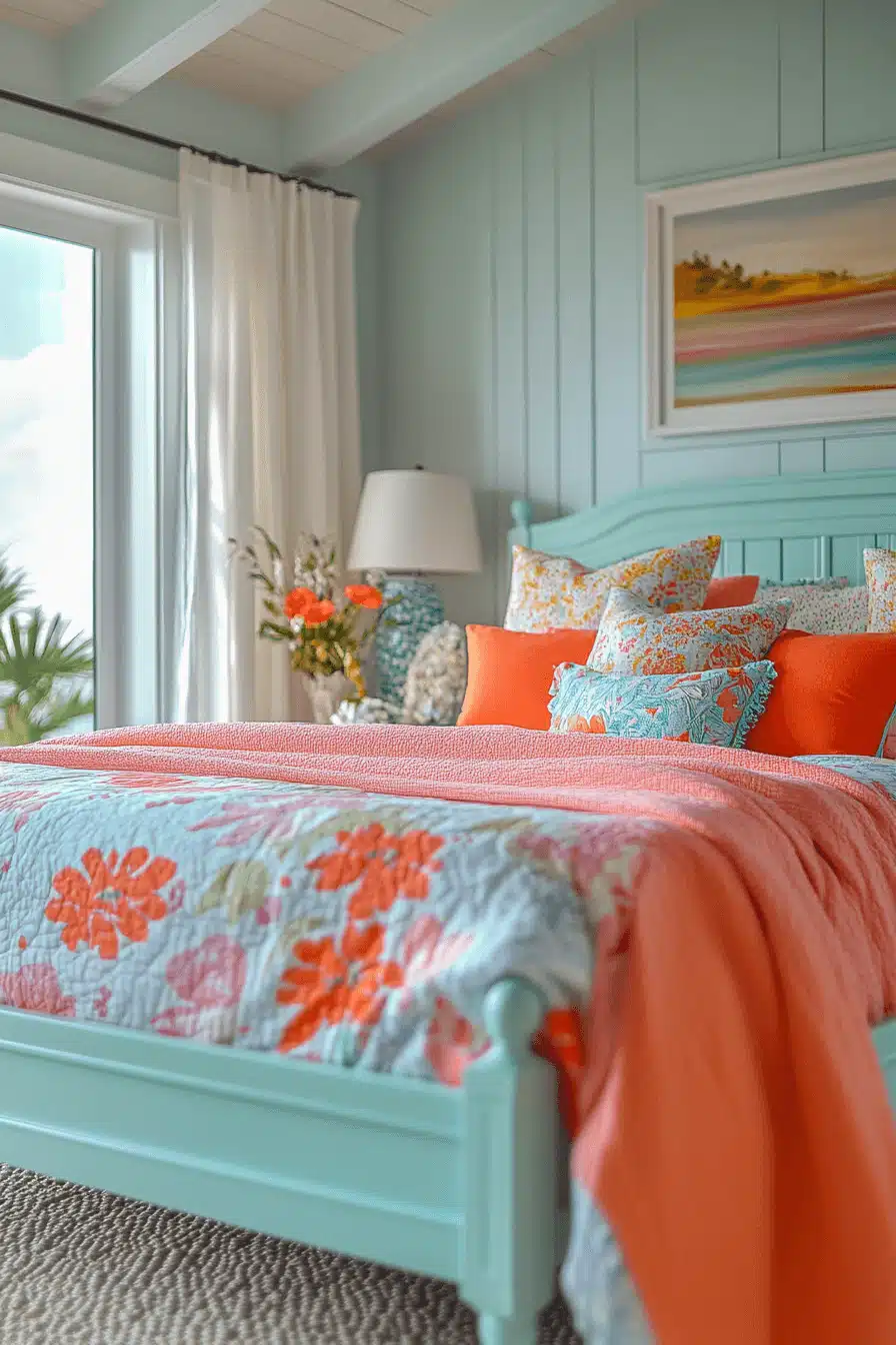 coastal master bed