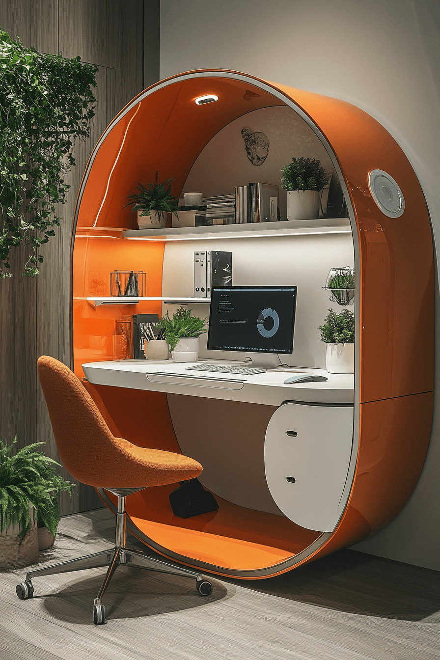 japandi home office