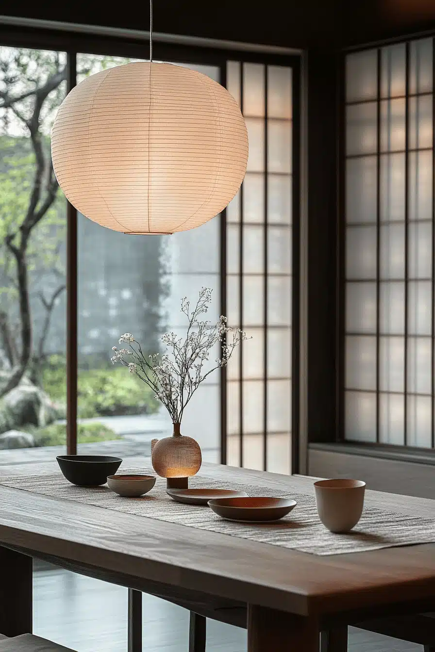 japandi dining room