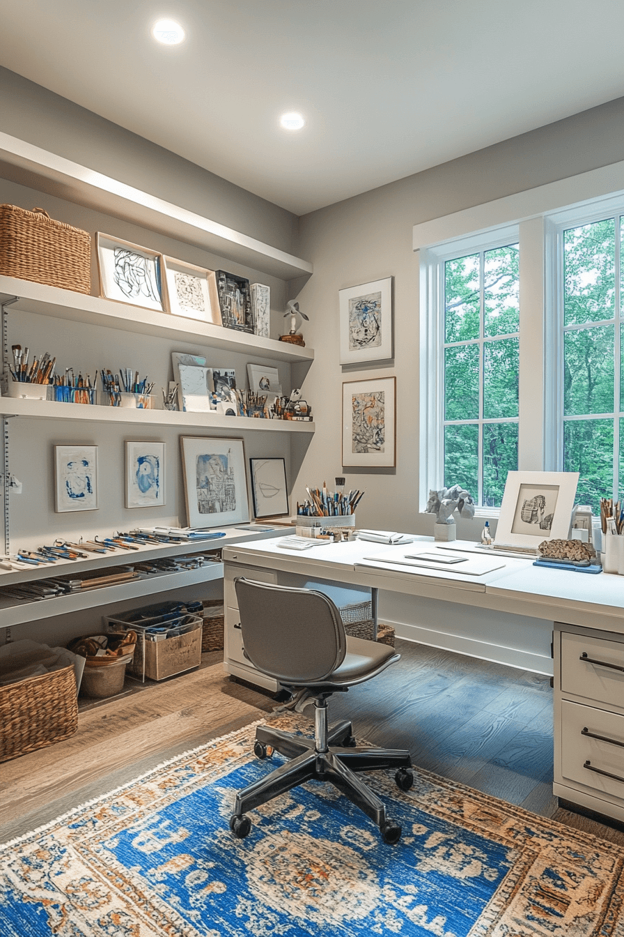 japandi home office