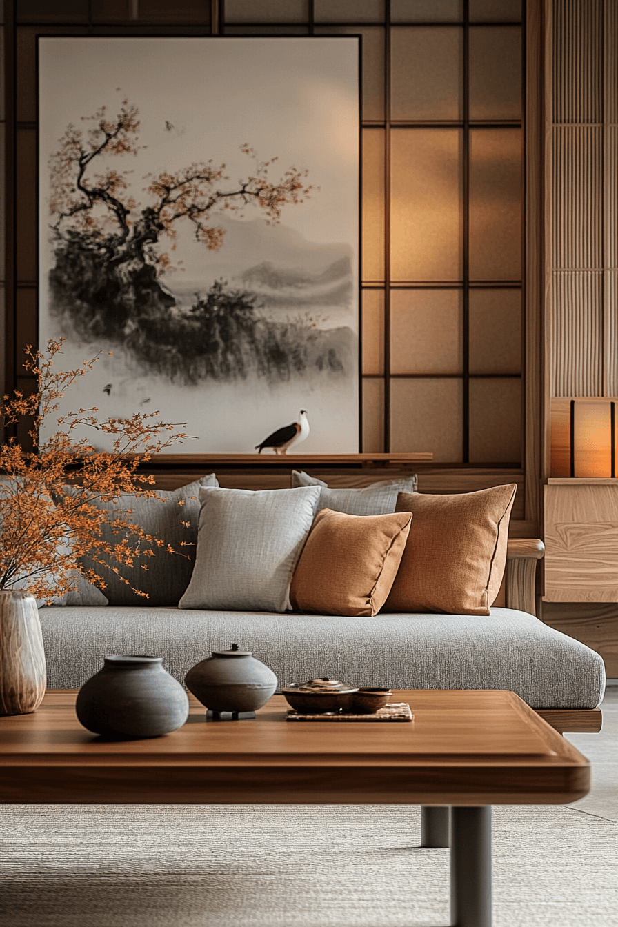japandi living room