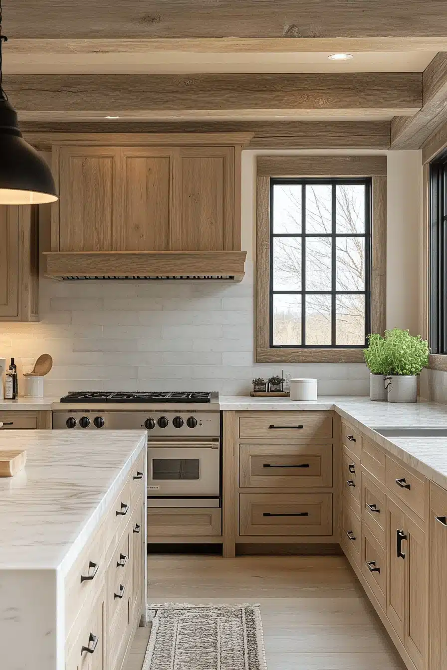 29 White Oak Kitchen Cabinets That Balance Lightness and Warmth - My ...