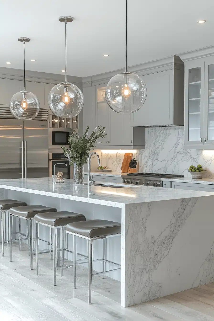 grey kitchen