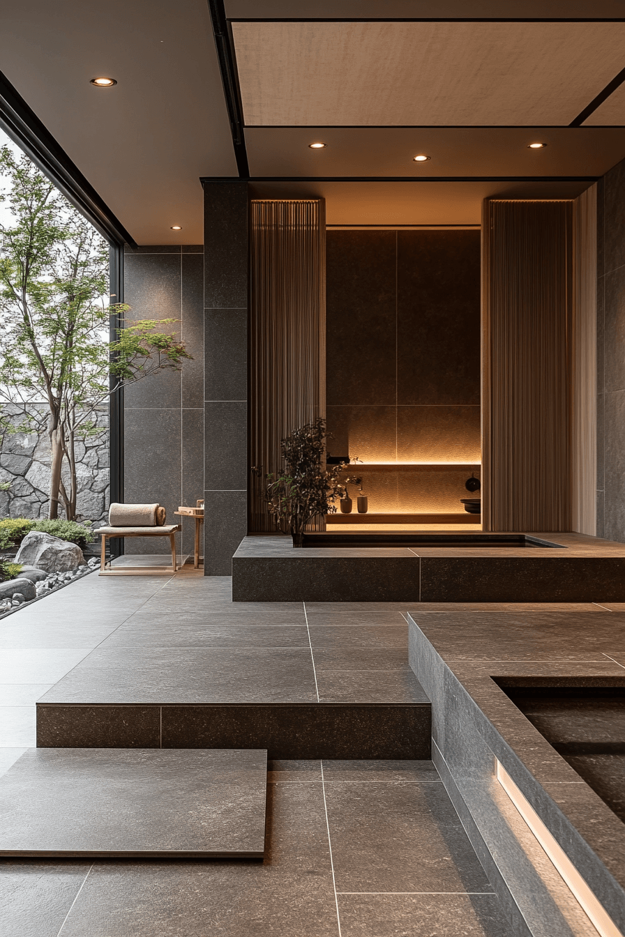 japandi bathroom