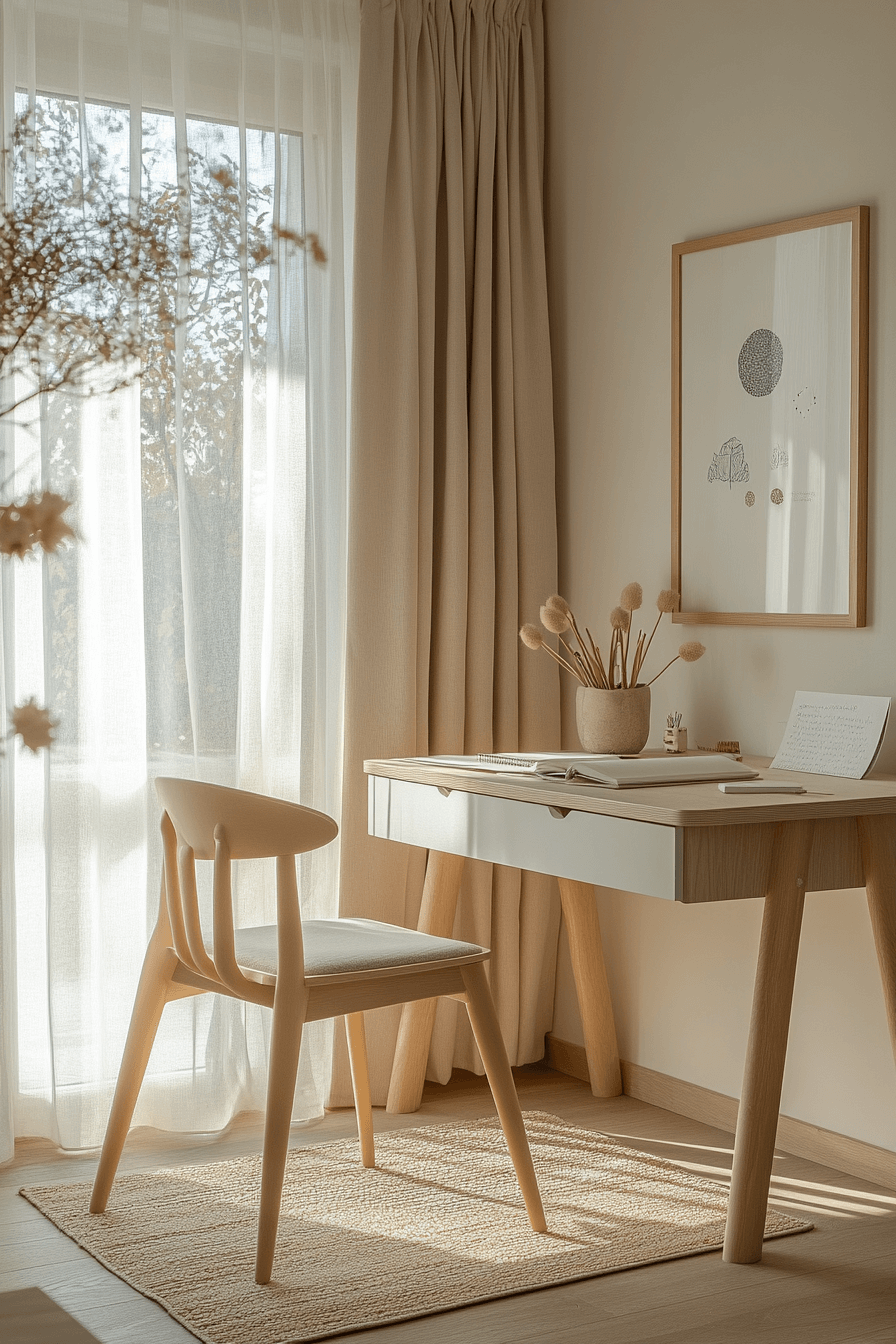 japandi kids room
