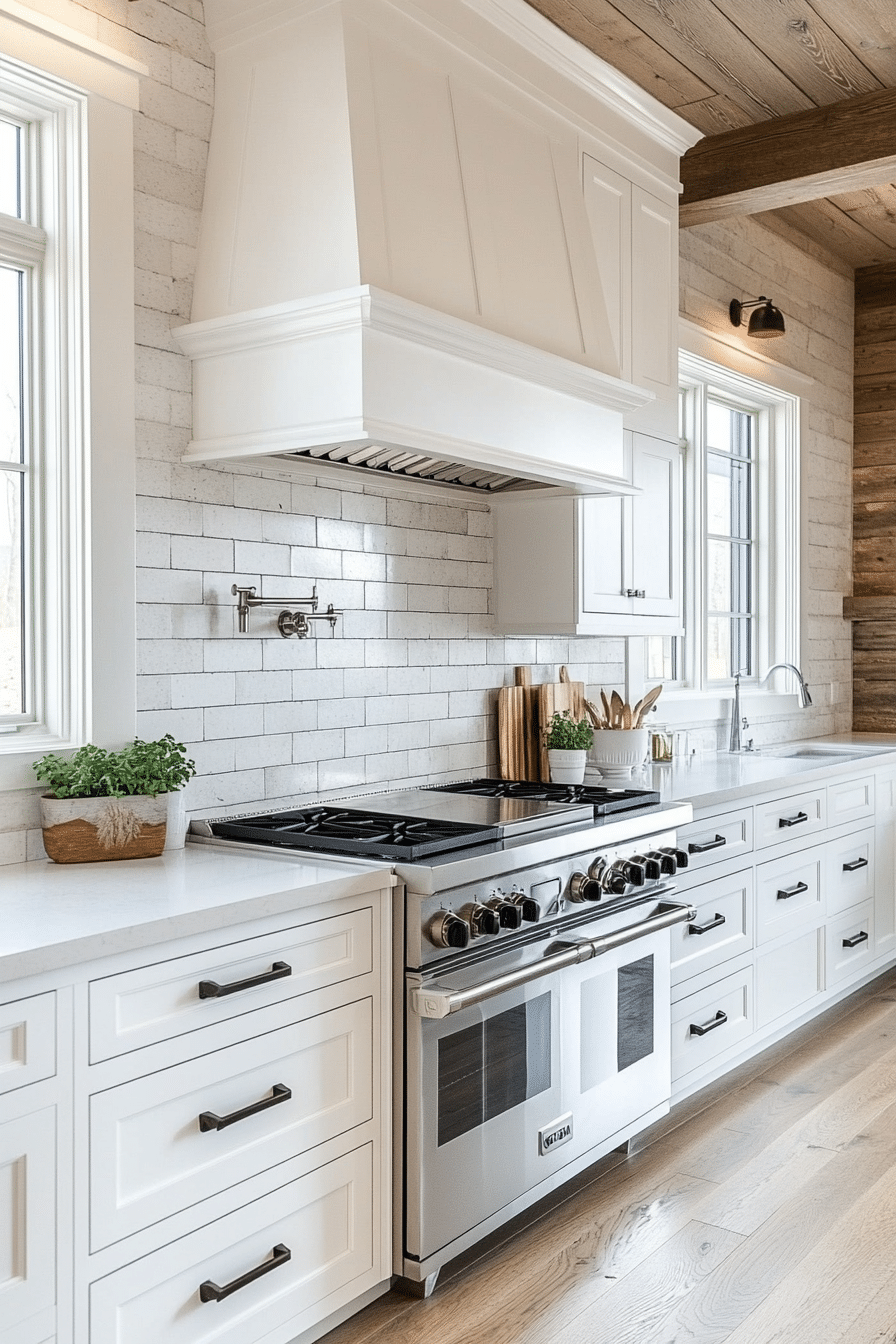 29 Kitchen Backsplash with White Cabinets That Deliver Timeless Style ...