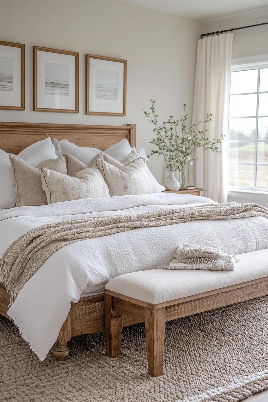coastal master bed