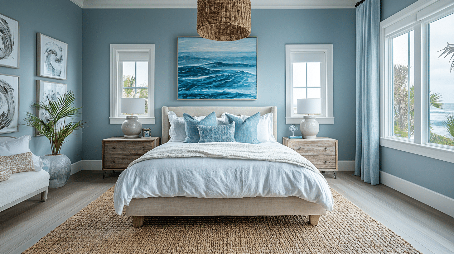 29 Coastal Cottage Bedroom Looks to Brighten Your Morning Wake-Up - My ...
