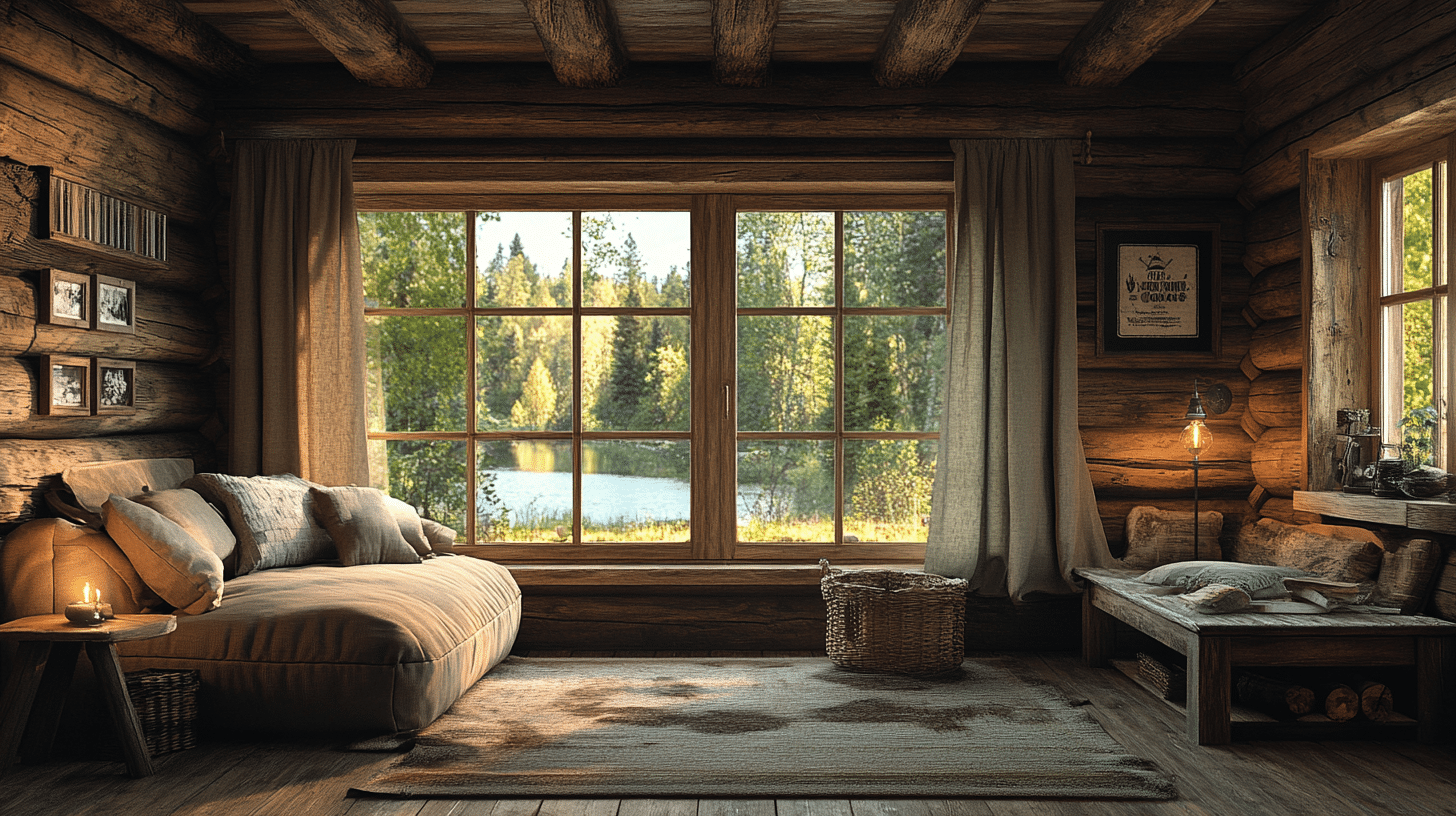29 Old Cabin Interior Rooms That Wrap You in Warmth - My Elegant Home