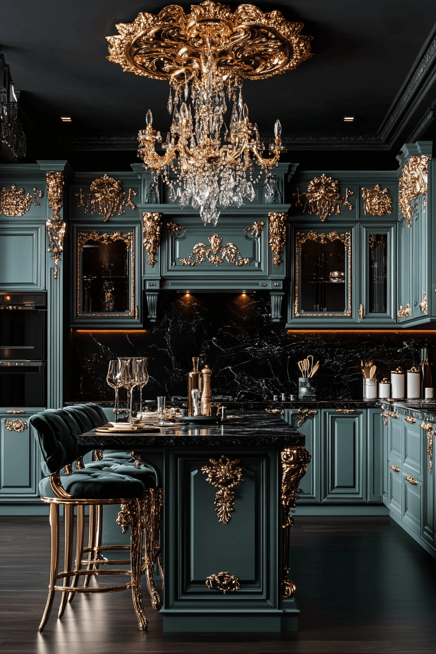 clary sage kitchen cabinets