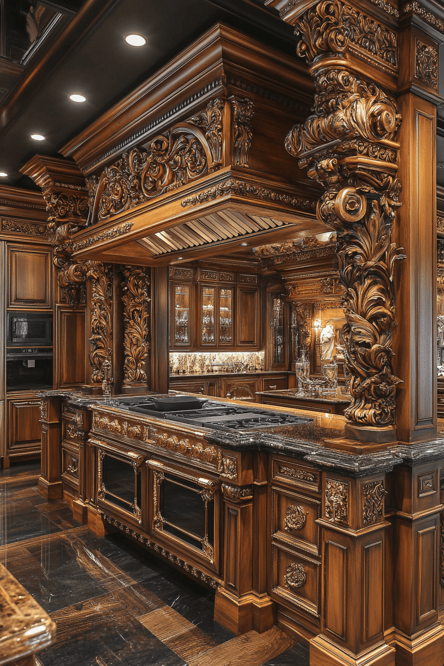 29 Dark Oak Kitchen Cabinets That Highlight Depth and Drama - My ...