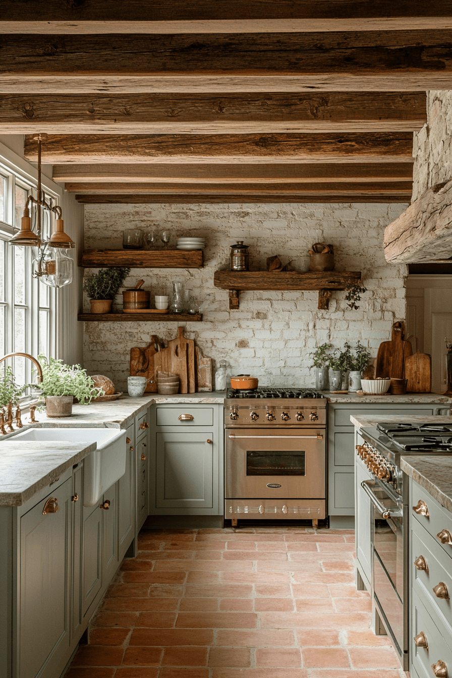 clary sage kitchen cabinets
