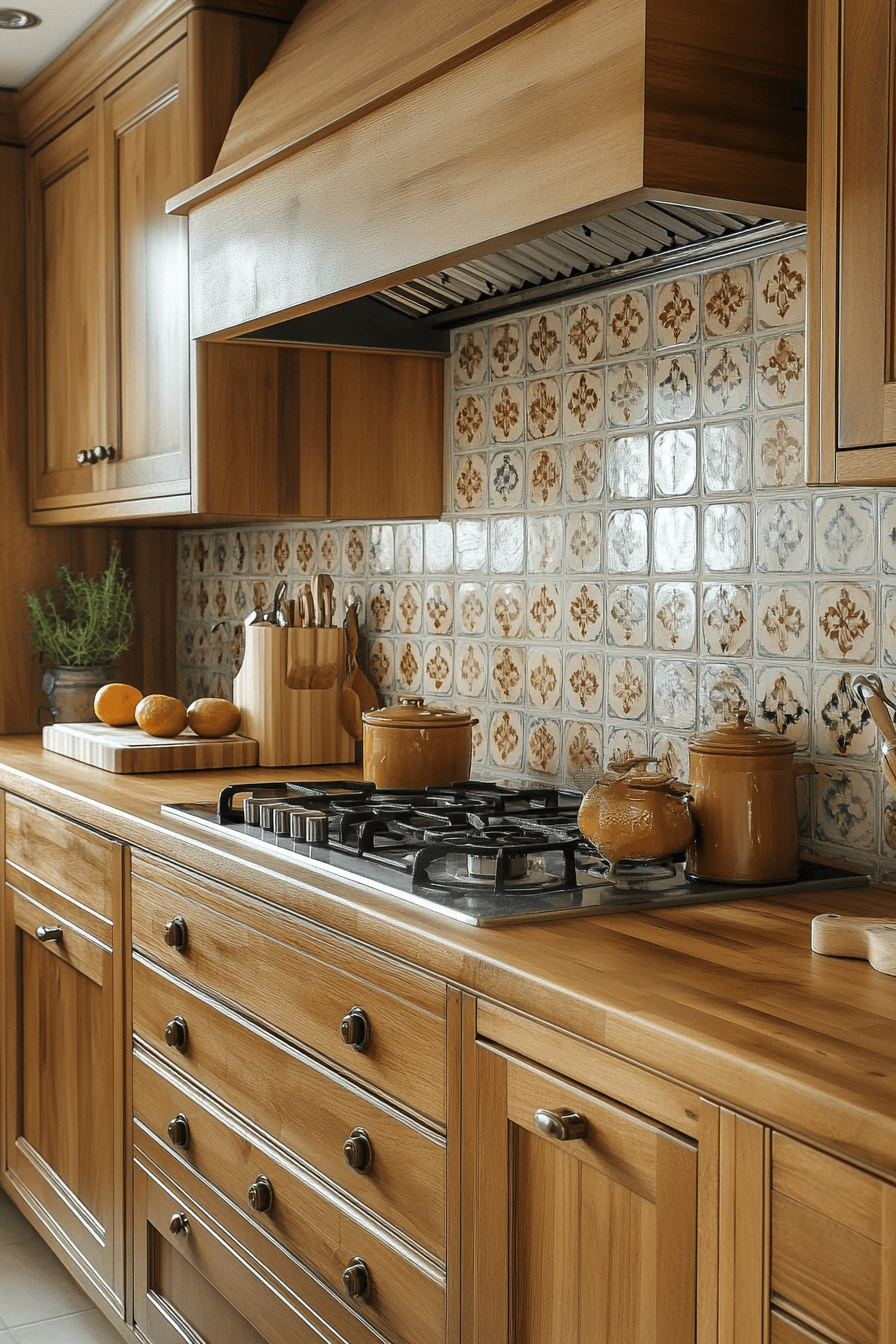 vintage kitchen cabinets