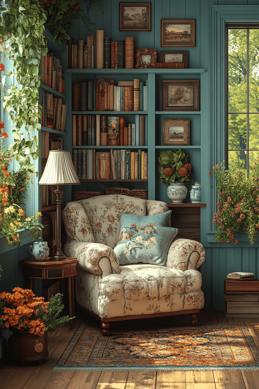 granny chic living room